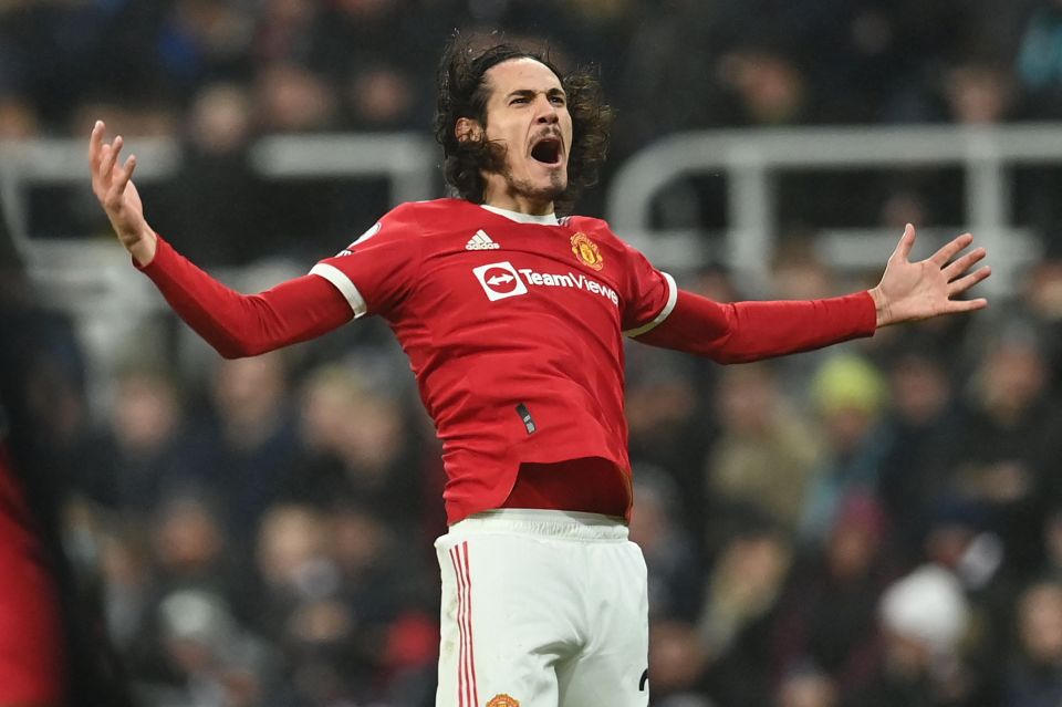 Cavani is a key player for United despite his advancing years