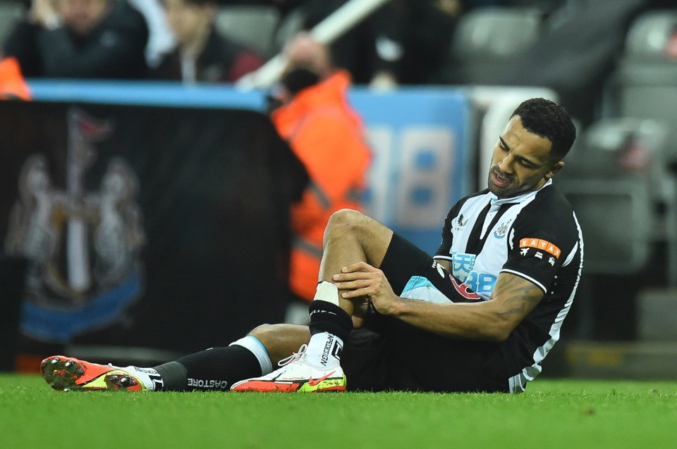 Callum Wilson’s injury will keep him out of action for Newcastle for eight weeks