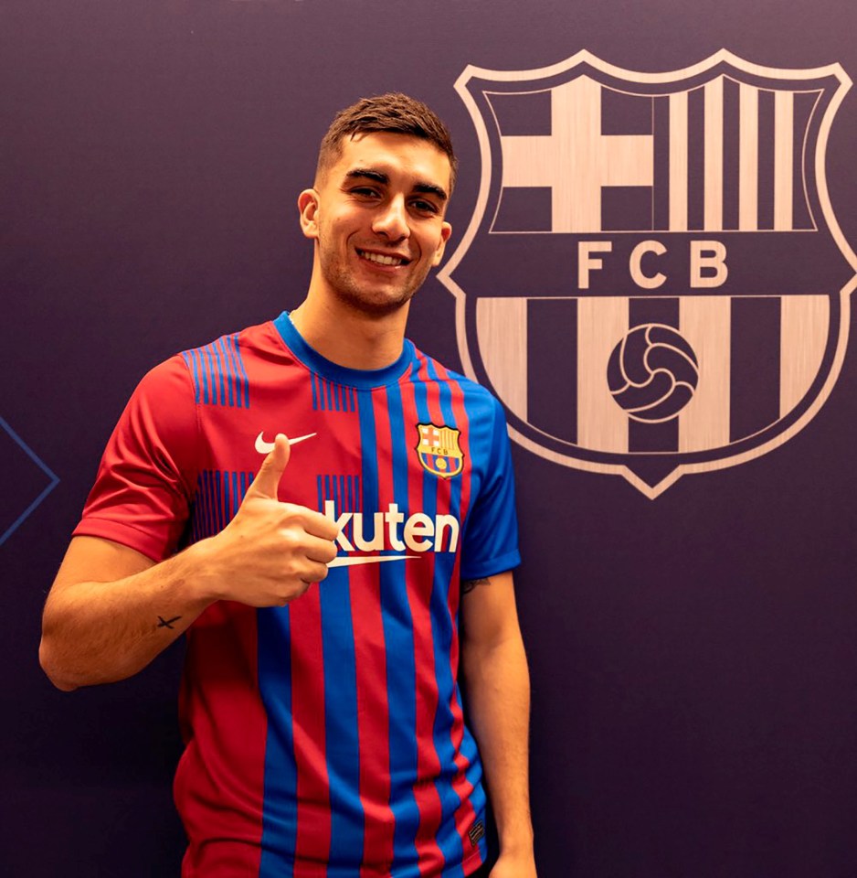 Spanish forward Ferran Torres recently linked up with Barcelona from Manchester City