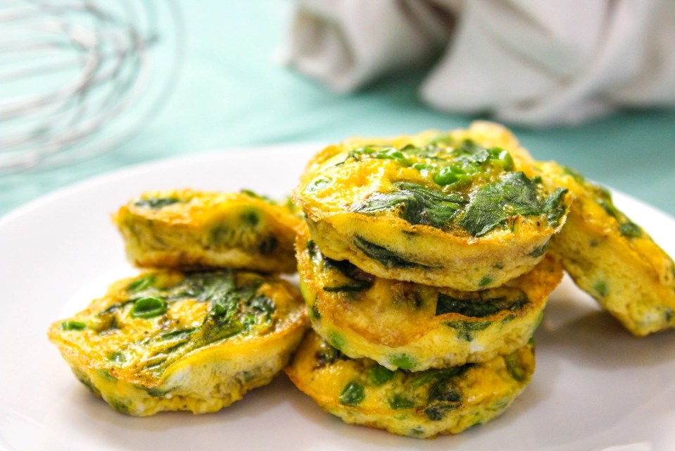 Just 20 minutes in the oven for these egg muffins