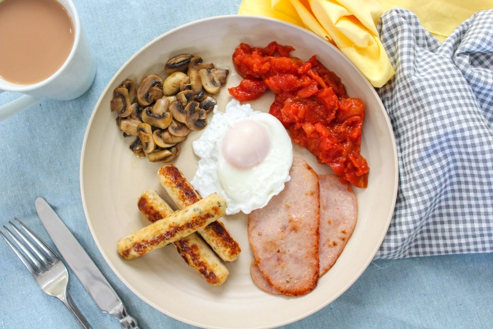 Yes - it is a healthy fry-up