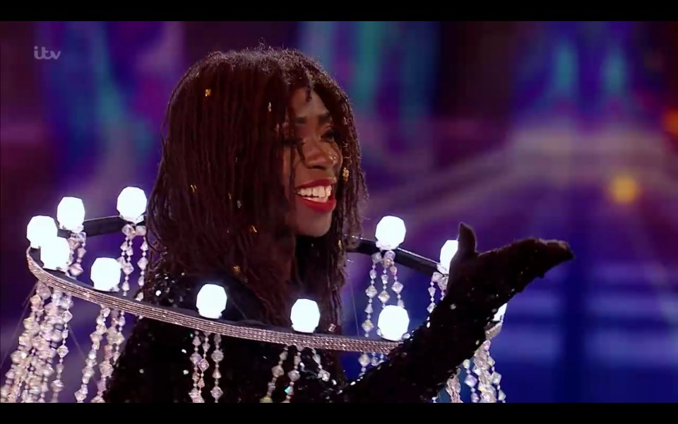 Heather Small was revealed to be Chandelier