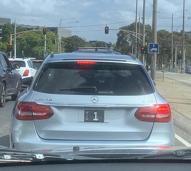 The most expensive number plate in Australia