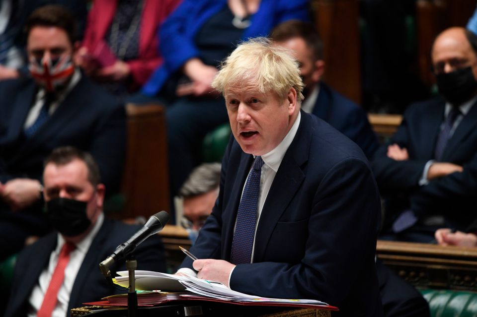 Boris Johnson yesterday said he wants Britain 'much closer to normality'