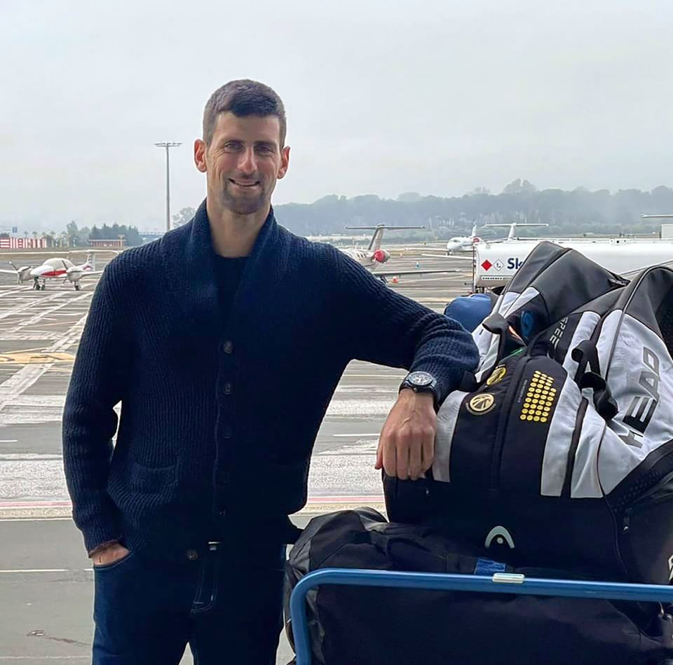 Novak Djokovic's attendance at the Australian Open is now in doubt