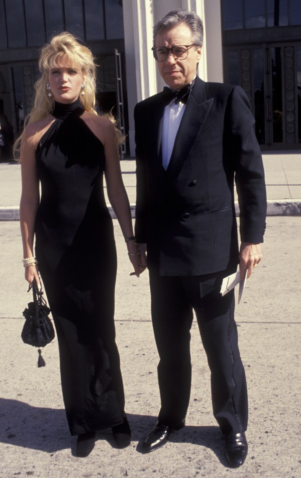 Louise (pictured with Bogdanovich in 1993) became an actress and a producer