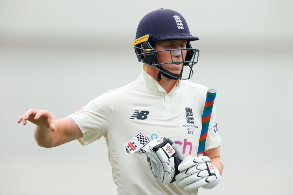 Zak Crawley survived eleven overs as England laid foundations for a draw in the Fourth Test