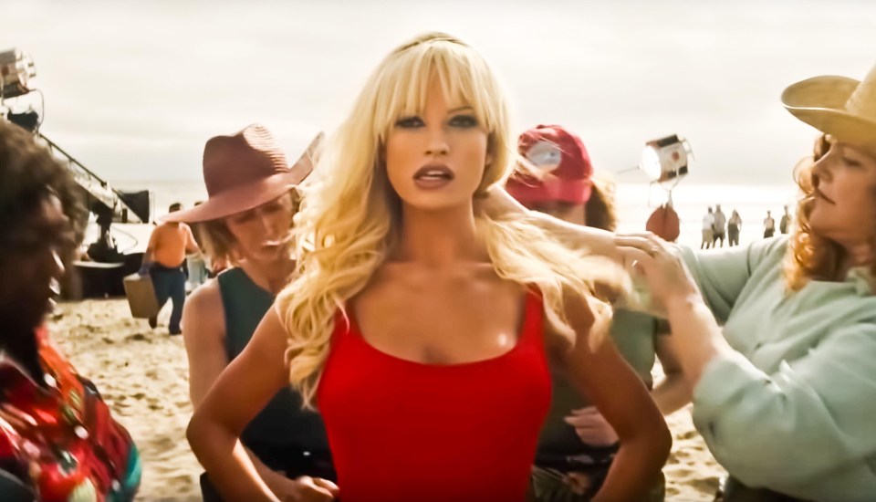 Lily transforms herself to play the Baywatch babe