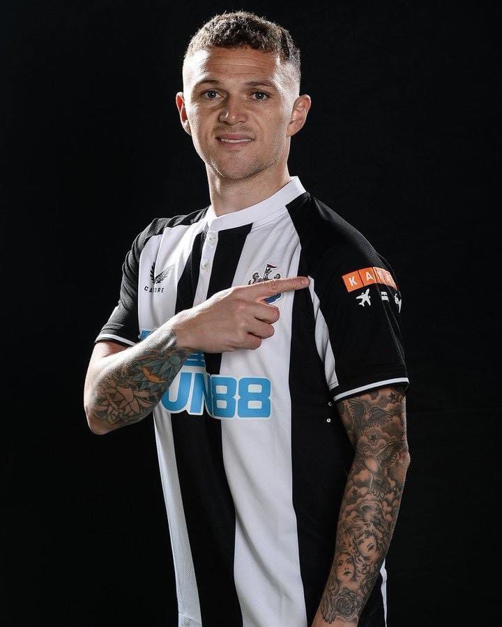 Kieran Trippier completed his £12m move to Newcastle from Atletico Madrid today