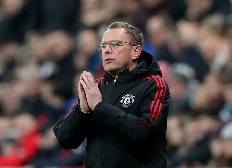 Ralf Rangnick is already facing difficulties at Man United