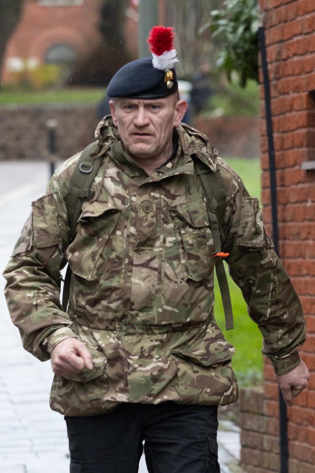 Alpha men Assemble ( AMA ) leader Ex-Fusilier Danny Glass