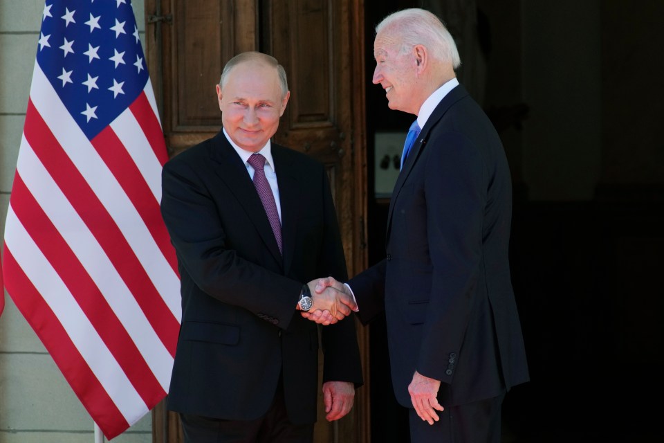 Relations between Putin and Biden have been strained