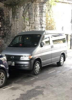 Ian Akers's campervan - a 1999 Mazda Bongo