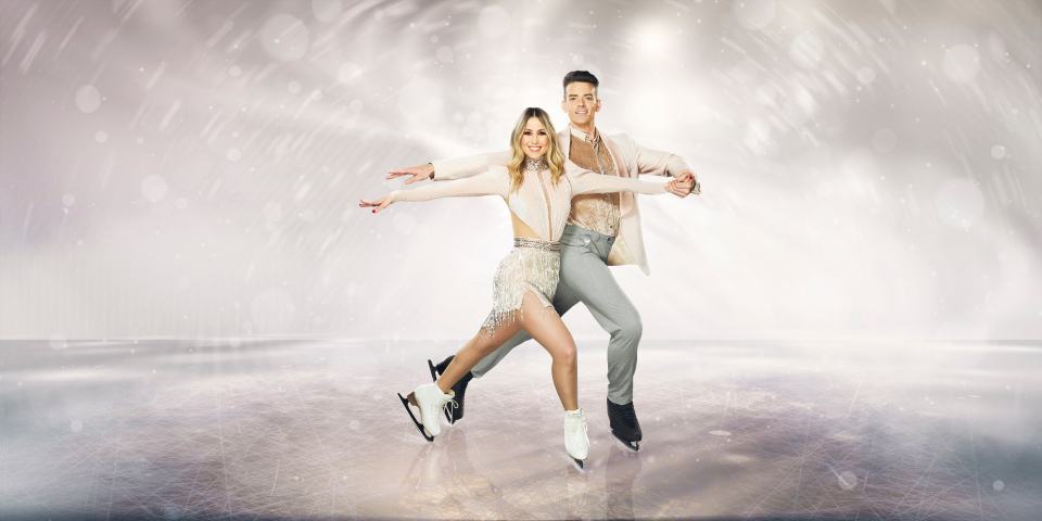 Rachel Stevens and Brendyn Hatfield Dancing On Ice 2022