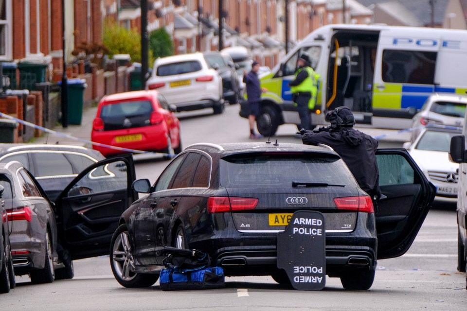 Police had been surrounding the Coventry house for 60 hours now