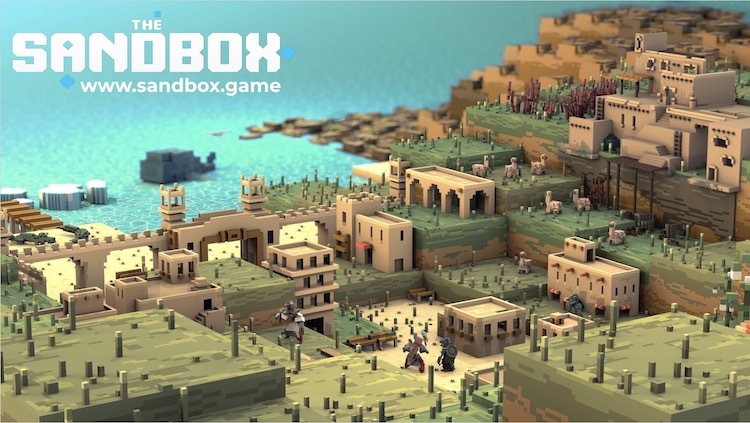 The Sandbox is a virtual world made up of monetised plots of land