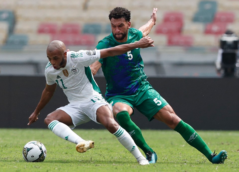 Steven Caulker salvaged a point for Sierra Leone against Algeria in the Africa Cup of Nations