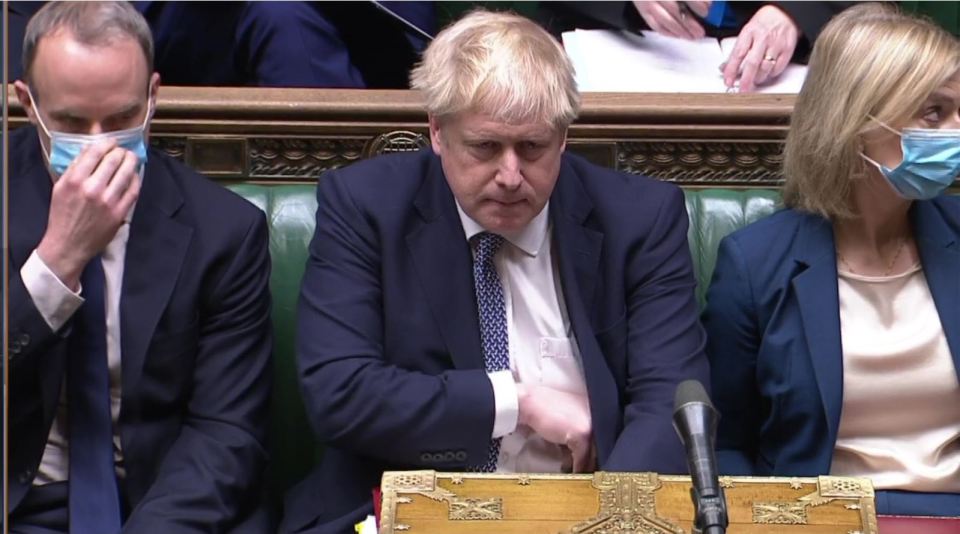 Boris faced a grilling in the Commons