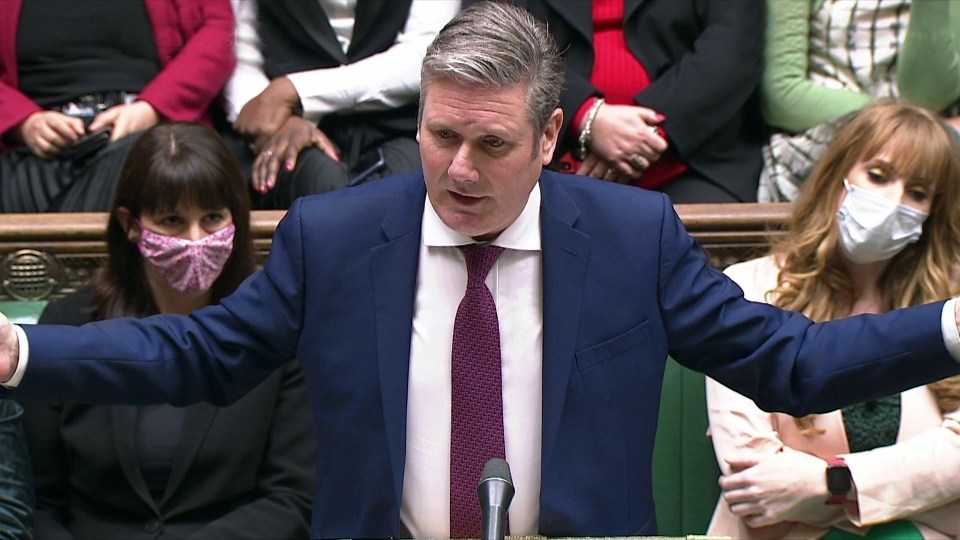 Sir Keir Starmer called on Boris to resign