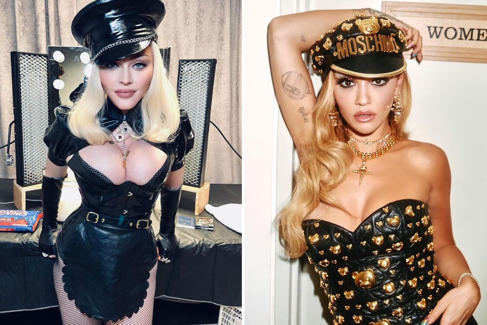 If the cap fits...both Madonna and Rita Ora wear it