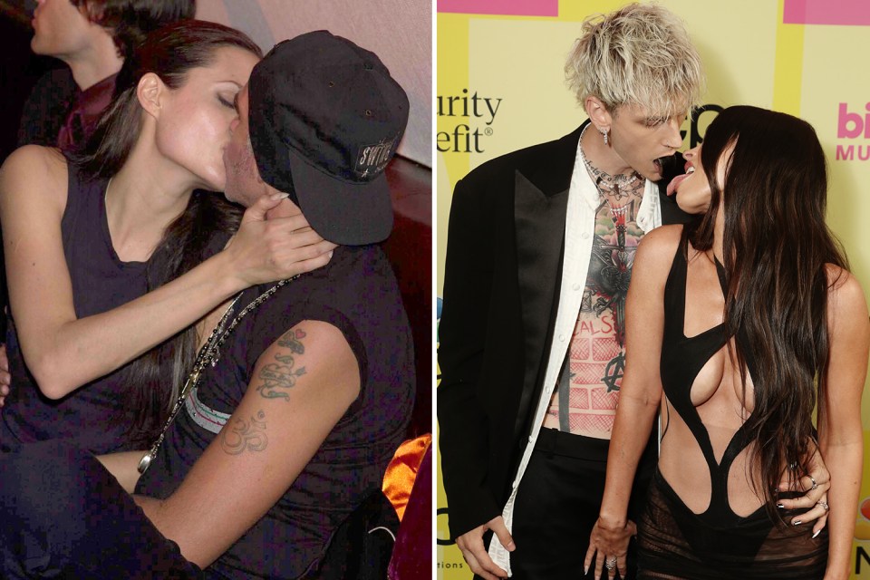 Angelina Jolie's passion for Billy Bob Thornton lives on in Megan Fox and Machine Gun Kelly