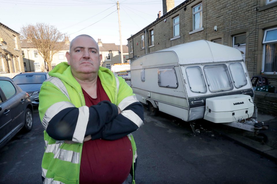 Kirklees Council told Kevin he has to move his caravan by 4 February or risk a £2,500 fine