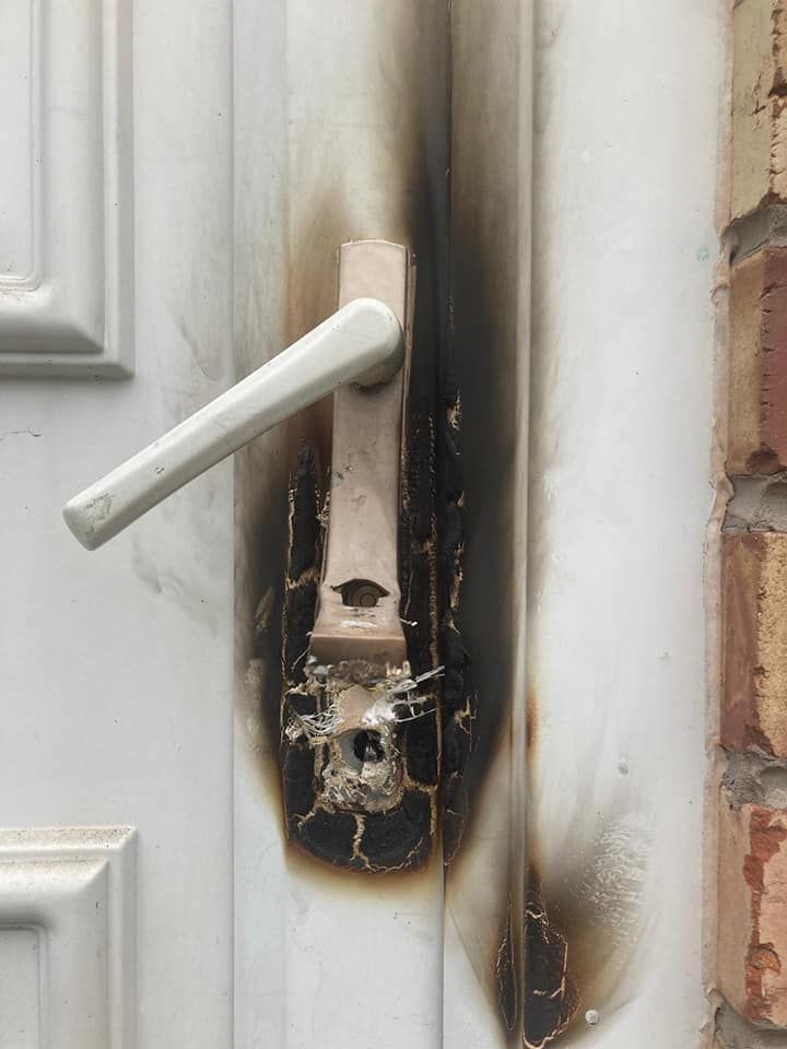 Burglars are now using blowtorches to break the locks in people's doors