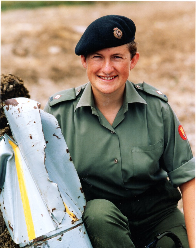 Lucy Lewis became the first ­British woman to work as a bomb ­disposal expert