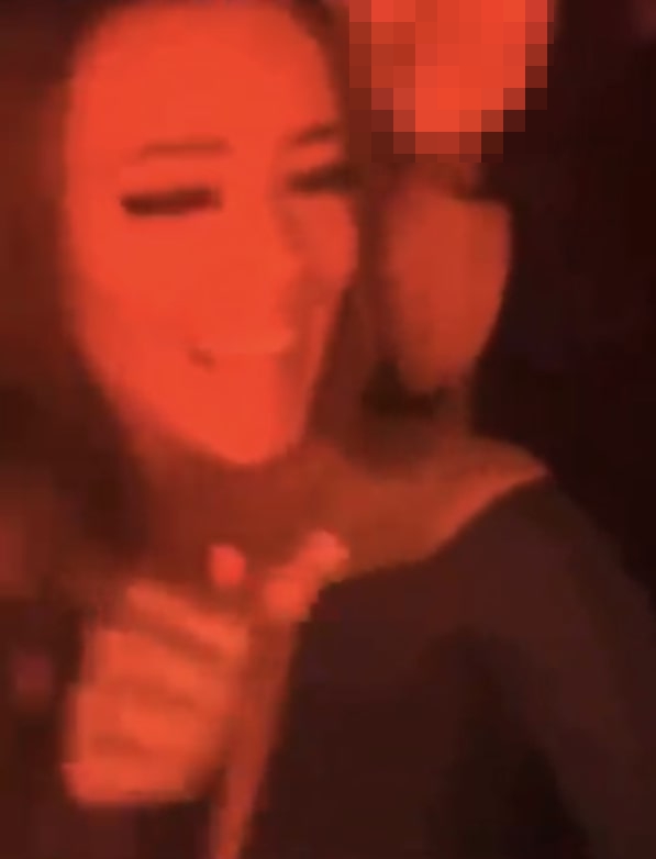 A video of Marnie in the club under neon red lights has emerged as police desperately search for her