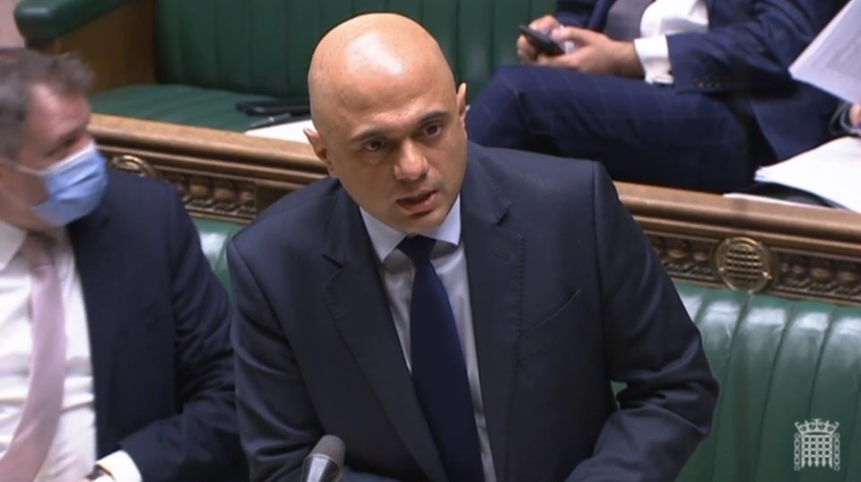 Meanwhile, Health Secretary Sajid Javid has said Britain is winning the war on Omicron