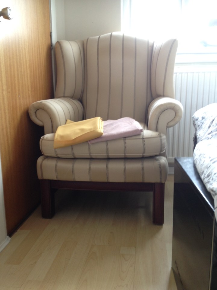 Kirsty wanted to breathe new life into this old armchair