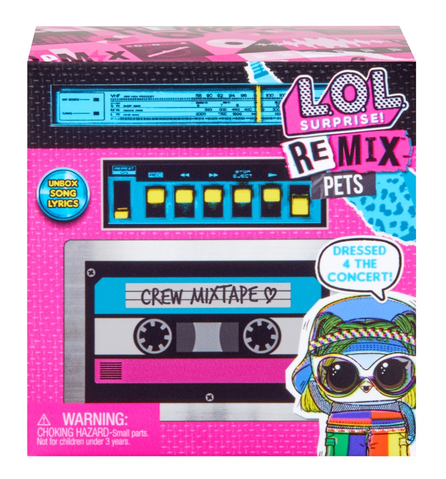 Grab the L.O.L. Surprise! Remix Pets and save £7 at The Entertainer