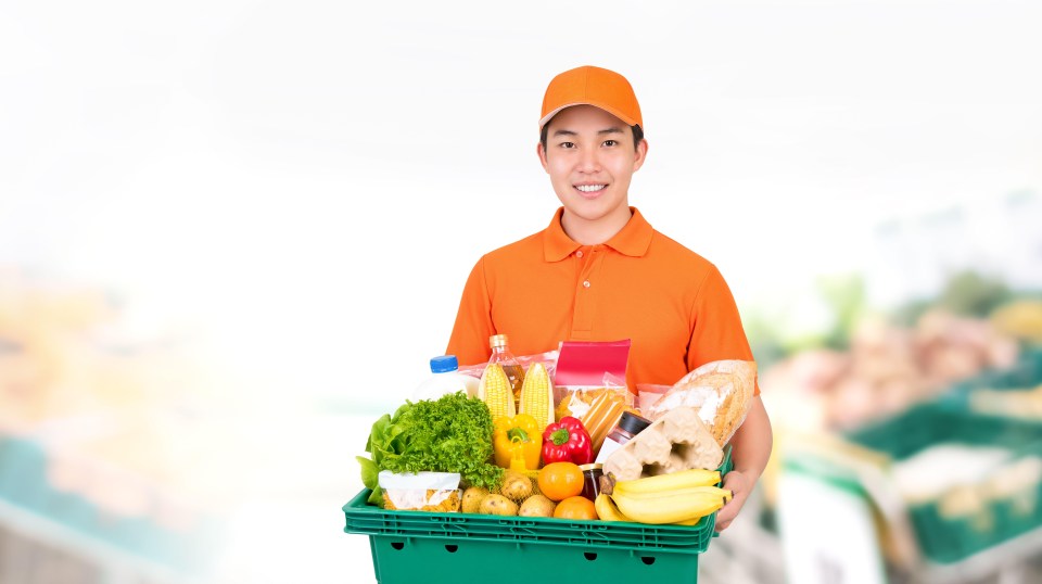 Supermarket delivery drivers provide an essential service