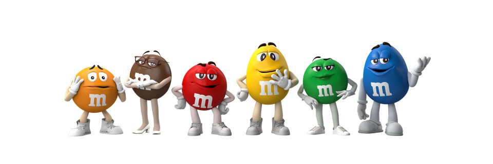 The M&M characters