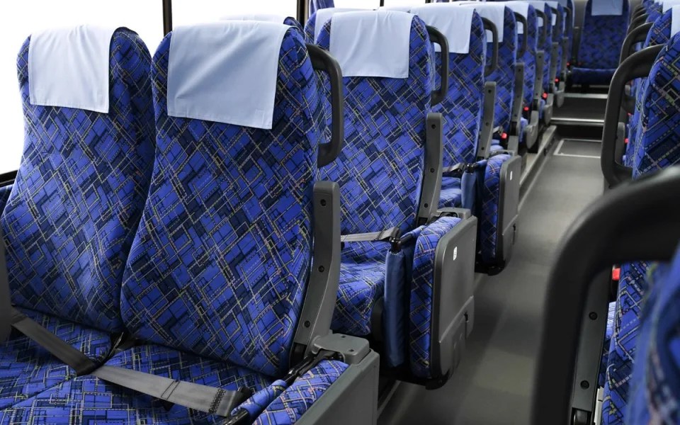 Social media users compared it to a Stagecoach bus seat