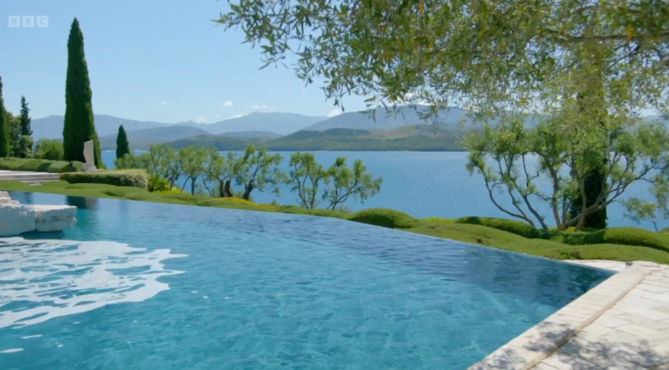 They could not get enough of the stunning landscape and pool at one villa