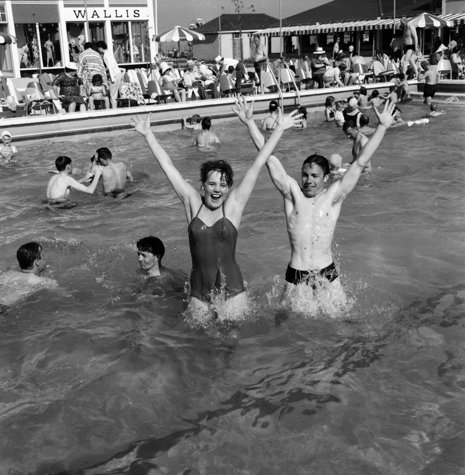 Guests enjoyed the resort’s new swimming pools