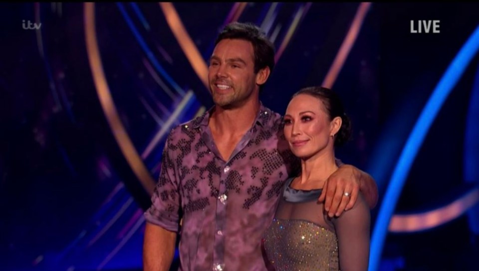 Ben was the first celeb to be voted off Dancing on Ice