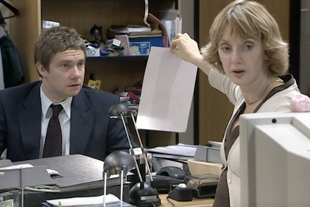 Martin and Elizabeth both starred in The Office