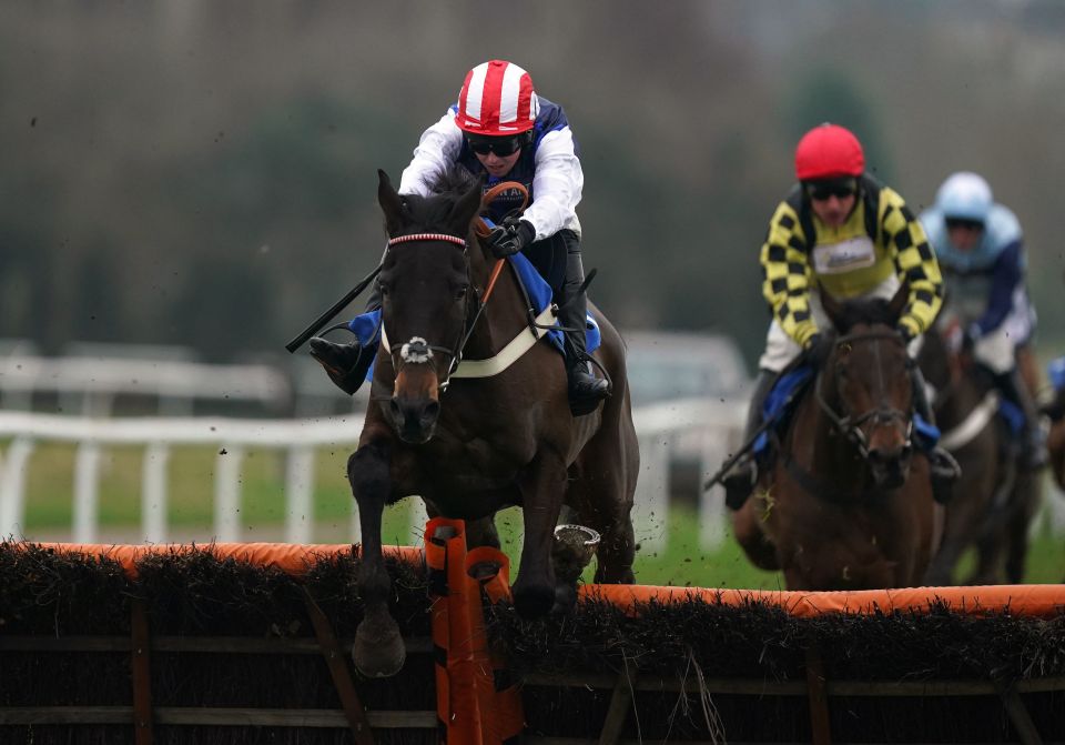 Bowtogreatness ridden by Kielan Woods winning at Leicester on Tuesday