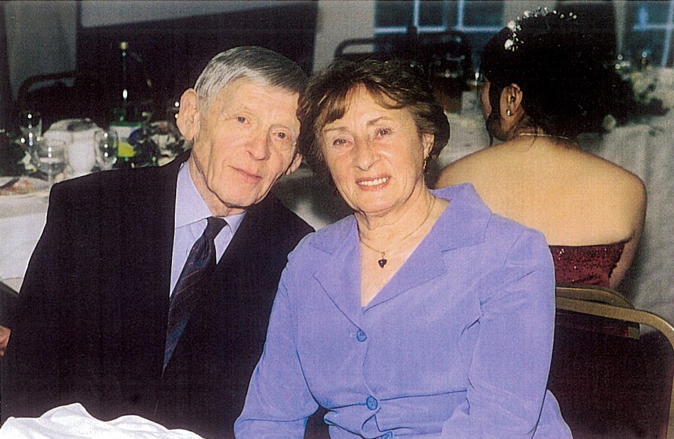 Susan with her husband - fellow survivor Abraham Pollack