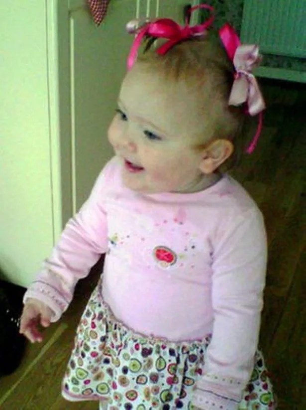 Cici died at just 17-months old having suffered meningococcal septicemia