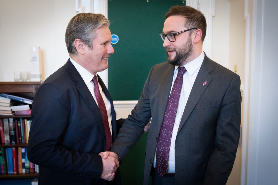 Labour leader Sir Keir Starmer was cock-a-hoop as he welcomed new recruit Mr Wakeford to the Labour benches