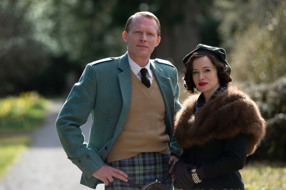 Paul Bettany and Claire Foy star in BBC1's A Very British Scandal