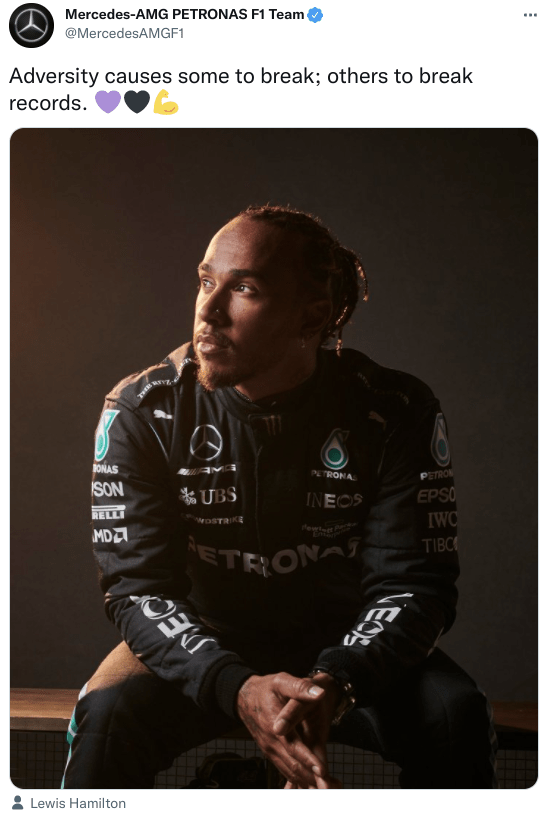 Lewis Hamilton appears set to continue in Formula One with Mercedes in 2022