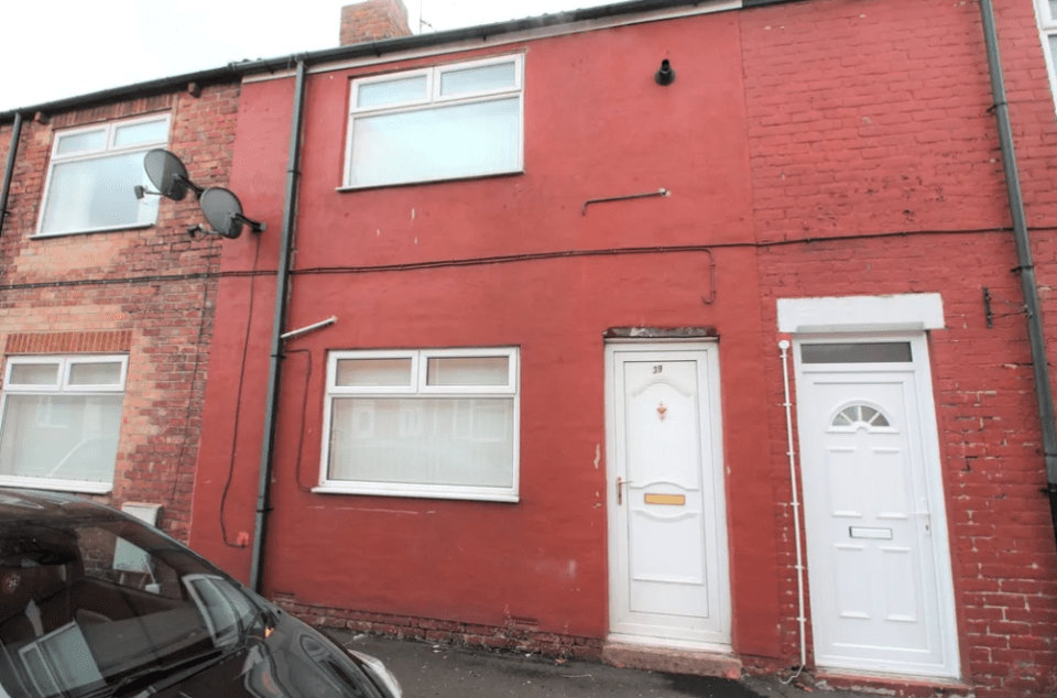 This two-bed house in Durham is on the market for £50,000