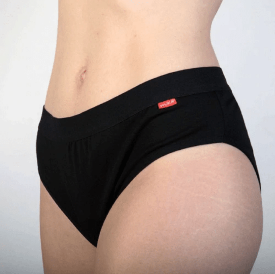  Wuka's basic undies provide full coverage and hold up to three tampons worth