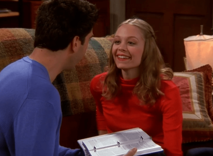 Alexandra Holden portrayed Ross Geller's girlfriend Elizabeth in multiple episodes of the show’s sixth series