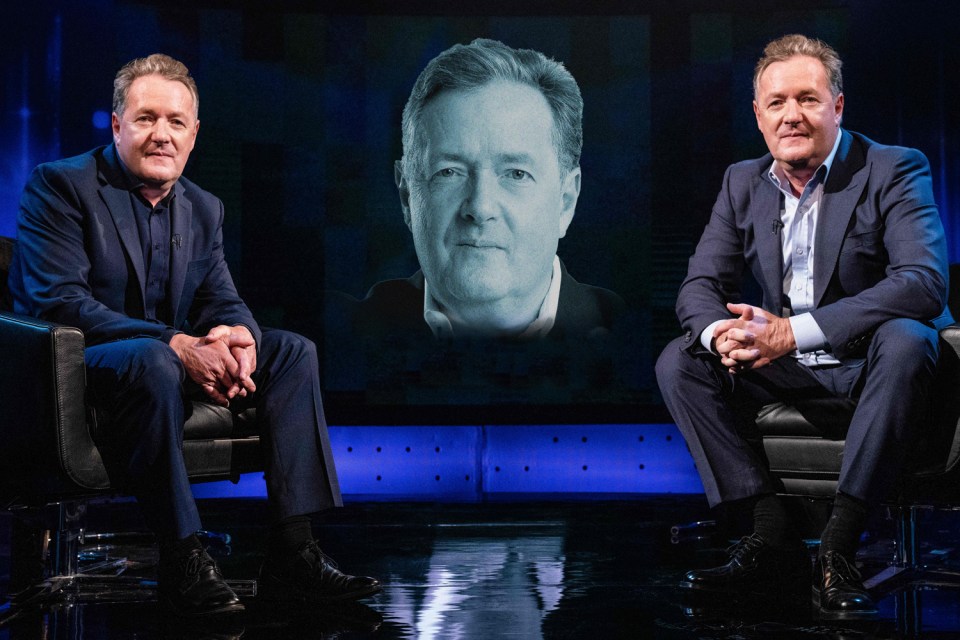 Piers Morgan has taken on his toughest interview yet… himself