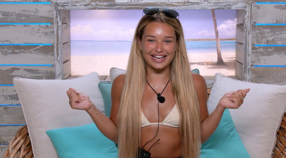 Lucinda rose to fame on Love Island over the summer